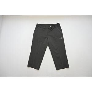 Puma‎ Capri Golf Pants DryCell Performance Black Flat Athletic Womens Size 6